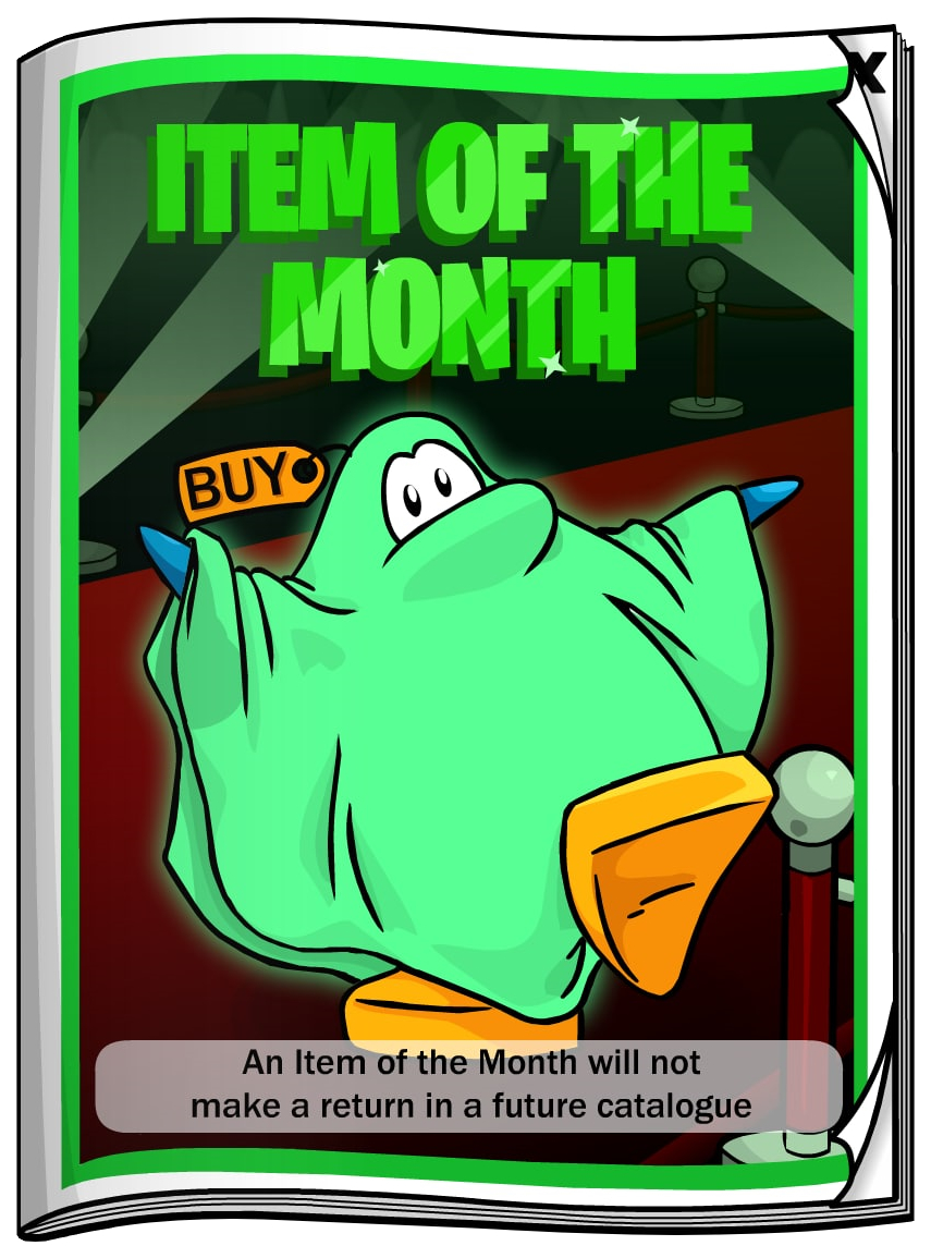 A Halloween variant of Item of the Month.